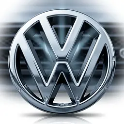 Емблема для Volkswagen T4 Golf 3 98 мм Передня