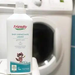 Органічний дезінфектор для прання дитячої білизни Friendly Organic Baby Igienizzante Liquido 1 л - мініатюра 2