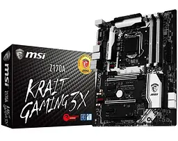 Материнська плата MSI Z170A Krait Gaming 3X (Z170A Krait Gaming 3X) (Socket 1151, Intel Z170, ATX) Б/в - мініатюра 5