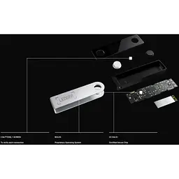 Криптогаманець Ledger Nano X Onyx Black [107521] - мініатюра 8