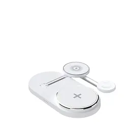 Зарядний пристрій Armorstandart Wireless Charging H101 3 in 1 Magnetic White (ARM78102) - мініатюра 3
