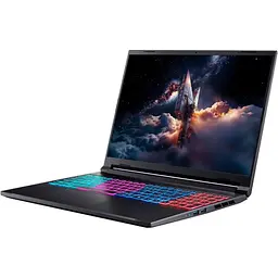 Ноутбук Acer 16 Nitro V 16S ANV16S-61 WQXGA IPS/AMD R9-365/32GB/2TB/RTX 5070 8GB/Linux/Black (NH.QXNEU.003) - мініатюра 2