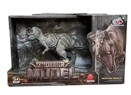 Фігурка Цератозавр сірий з рухомою щелепою, Dino Toys