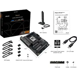Материнська плата Asus Proart X870E-CREATOR WIFI sAM5 X870E 4xDDR5 M.2 HDMI WiFi BT ATX - мініатюра 2