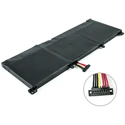Акумулятор Asus C41N1416 (Zenbook Pro UX501VW, UX501JW, G501JW) 15.2V 3950 mAh 60Wh Black - мініатюра 2