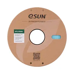 Пластик для 3D-принтера eSUN ePLA-Matte, 1.75 мм, 1 кг, blue (ePLA-Matte-P175LU1) - мініатюра 3