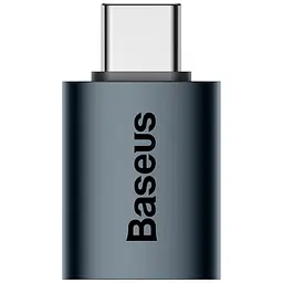 Перехідник OTG USB 3.1 AF to USB-C blue Baseus (ZJJQ000003) - мініатюра 2