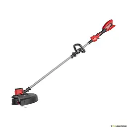 Коса акумуляторна безщіткова MILWAUKEE, M18 BLLT-0 (каркас, тримерна головка, захисний кожух, картонне пакування) - мініатюра 2