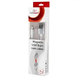 Дата кабель USB 2.0 AM to Lightning 1.0m Cablexpert (CC-USB2-AMLMM-1M) - мініатюра 3