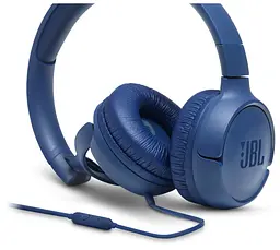 Навушники JBL T500 Синій (JBLT500BLU) - мініатюра 2