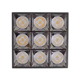 Світильник накладний Brille HDL-DT 205/8*5W NW BK 36-309 - мініатюра 2