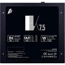 Блок живлення 1stPlayer PS-750FK (FK-750-BK-EU) [140533] - мініатюра 6