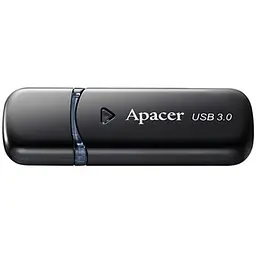 Флеш-накопичувач Apacer USB3.0 32GB AH355 Black (AP32GAH355B-1) - мініатюра 1