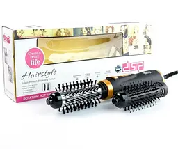 Фен-щітка Dsp Hairstyle D-50046 1000W Чорний (2104618630) - мініатюра 5