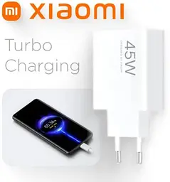 Мережевий зарядний пристрій Xiaomi BHR07SLEU Original 45Вт Turbo Charging Блок живлення USB-A - мініатюра 4
