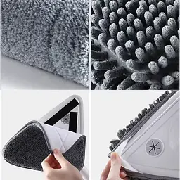 Швабра для миття вікон Supretto трикутна обертається 360° (93780001) - мініатюра 4