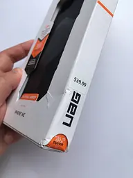 Оригінальний протиударний чохол для iPhone 16e / 17e UAG Essential Armor MagSafe Black 114496114040 - мініатюра 4