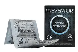 Презервативи Preventor X'tra Strong ваніль 3 шт - мініатюра 5