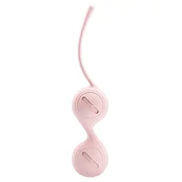 Вагінальні кульки Pretty Love Kegel Tighten Up, 16.3 см, світло-рожевий