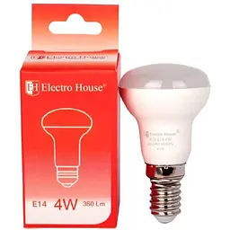Лампа ELECTROHOUSE E14 4Вт світлодіодна LED Гриб R39 4100К EH-LMP-R39