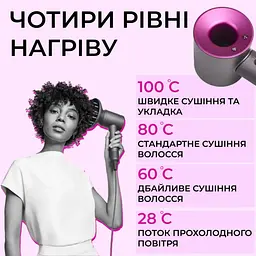 Фен Smart-X Magic Hair Supersonic PH770G - мініатюра 5
