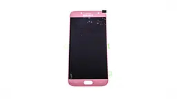 Дисплей для смартфона (телефону) Samsung Galaxy J7 (2017), SM-J730F, pink (У зборі з тачскріном) (без рамки) - мініатюра 2