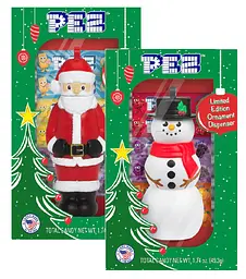 Диспенсер з цукерками PEZ Snowman Limited Edition Ornament 49.3г - мініатюра 6