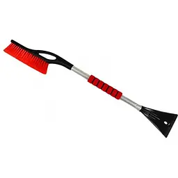 Щітка зі скребком Bottari 75см червона "ICE-75" (32327Red-IS)