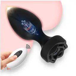 Анальна пробка Power Escorts Princess Plug, 10.3 см (чорний) - мініатюра 3