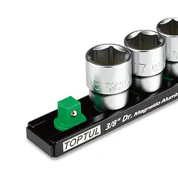 Тримач планка магнітна для головок 3/8"*280*12PCS Toptul hoz0014637 - мініатюра 2