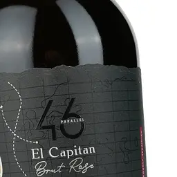 Ігристе вино 46 Parallel El Capitan Brut Rose рожеве брют 0.75 л - мініатюра 4