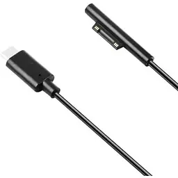 Кабель DK 180см Cable Type-C / USB-C для Microsoft Surface Go / Book/Laptop / Pro black - мініатюра 5