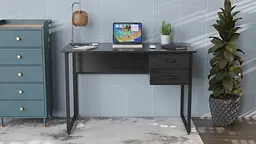 Комп'ютерний стіл Таккота 75x120x70 чорний ДСП Сосна Кембра 16мм FRD-101948 - мініатюра 5