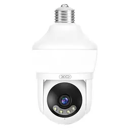 Вулична камера відеоспостереження XO CR14 Standard Edition Magic Bulb 200W Pixel Camera Біла