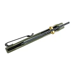 Ніж CJRB Maileah L Чорний Blade, AR-RPM9 Steel, G10 зелений - мініатюра 3