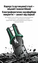 Обтискні кліщі для мережевого кабелю UGREEN NW136 Pro кримпер для штекерів 6P/8P з різанням та саморегульованим зняттям ізоляції для телефонних і мережевих штекерів категорій п’ять і шість та їхніх покращених версій не для екранованих штекерів із затискачем «ластівчин хвіст» для зняття ізоляції з круглих кабелів діаметром до 8 мм і з плоских кабелів з кільцем фіксації губок з механізмом зменшення зусилля м’які протиковзні руків’я TPE лезо 33 мм чорні (85949) - мініатюра 14