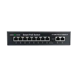 Комутатор мережевий POE GV-008-D-08+2PG