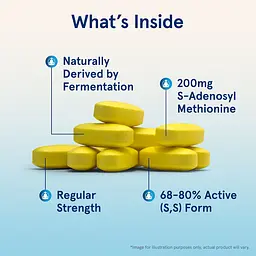 Дисульфат Тозилат Jarrow Formulas SAMe 200 мг 60 таблеток - мініатюра 5