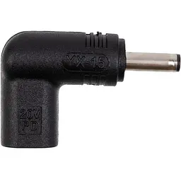 Адаптер PowerPlant USB Type-C на DC 4.0x1.35 мм (CC360611)