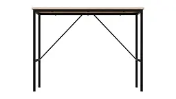 Стіл письмовий Line Тайм Ferrum-decor 750x1000x500 Чорний метал ДСП Дуб Сонома 16 мм (FRD-104867) - мініатюра 2