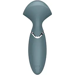Вібромасажер Satisfyer Mini Wand-er Сірий - мініатюра 4