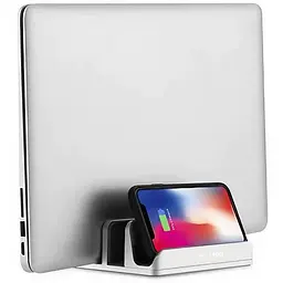 Вертикальна підставка під ноутбук OfficePro LS730S Aluminium alloys Silver (LS730S) - мініатюра 5