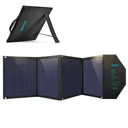 Сонячна панель Choetech 80W DC80W, 5V/2.4A USB + 5V/2.4A QC3.0 + USB-C PD3.0 30W, 158x41см - мініатюра 2
