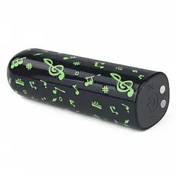 Вібратор для клітора Lovetoy Music Massager Glow In The Dark 8.5 см чорний - мініатюра 2