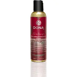 Масажна олія DONA Kissable Massage Oil Strawberry Souffle (110 мл)