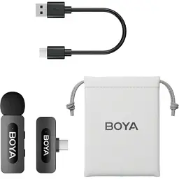 Микрофон Boya BY-V10 Type-C Black (BY-V10) - миниатюра 2