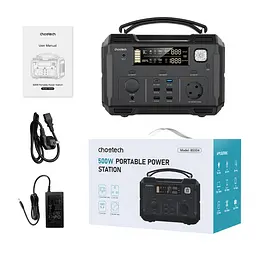 Портативна електростанція Choetech BS004 500W 484Wh - мініатюра 5