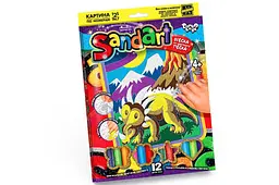 Набір для творчості SA-01-01,02,03,04...10 "Фреска із піску "Sand Art" DANKO - мініатюра 5