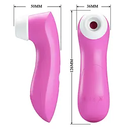 Вакуумний стимулятор Romance Sucking Pleasure Stimulator Breeze Pink - мініатюра 9