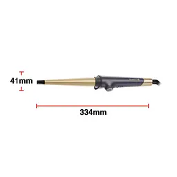 Плойка Remington Sapphire Luxe, конусна, D -13-25 mm, 130-200С, чохол, кераміка, сапфіровий - мініатюра 4